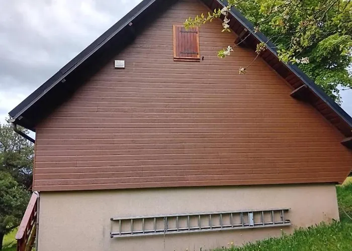 Authentique Au Coeur De La Nature Pres De Super - Fr-1-814-143 Dağ evi *